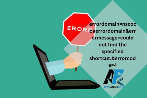 errordomain=nscocoaerrordomain&errormessage=could not find the specified shortcut.&errorcode=4